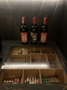 customized humidor drawer