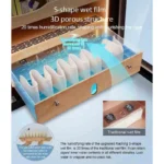 Raching membrane filter