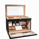 Adorini Portico Deluxe Black — Humidor (400 cigars)